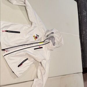 Helly Hansen Gray Jacket with Mesh Lining Mickey Mouse on front